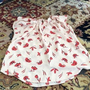 Lauren Conrad Blouse size large ties in back